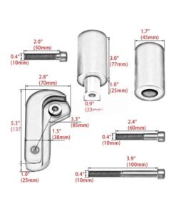 Topes Anticaída compatible con SUZUKI GSXR600 750 2006 - 2010 CARBONO