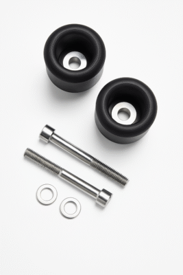 Topes Anticaída Negro para SUZUKI GSXR600 GSXR750 2004 2005