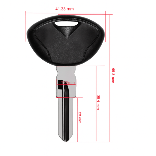 llave bmw 2 carriles 500.jpg Llave de motocicleta para modelos BMW C650GT C600 SPORT C1-200 C1 C650 GT C 600 650 en blanco, reemplazo sin cortar