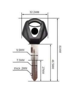 llave virgen sin chip yamaha r25 r3 xmax x max x max 125 200 250