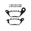 PASTILLAS DE FRENO SFA464 YAMAHA MBK EBC